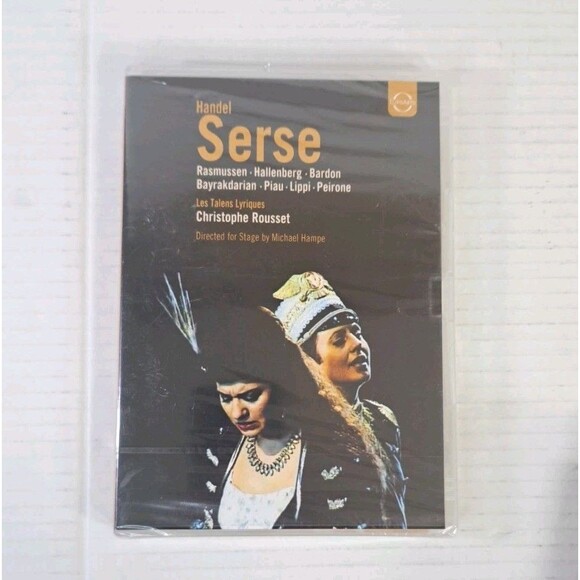 Handel - Serse DVD Rasmussen Piau Bayrakdarian Bardon Hallenberg Peirone NEW - Picture 1 of 2